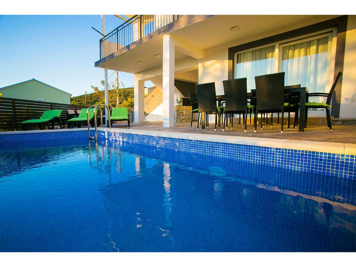 Villa Croatia Sea View With Heated Pool Vinisce Luaran gambar