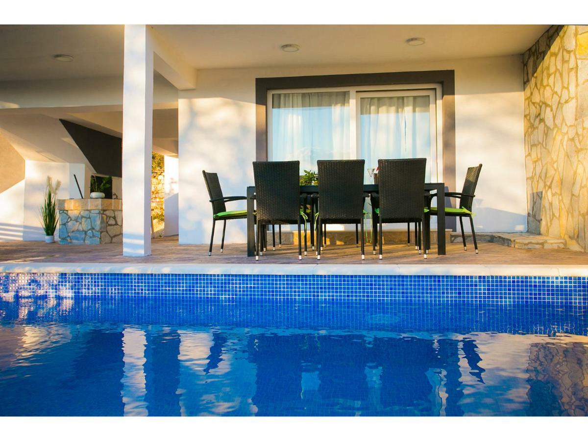 Villa Croatia Sea View With Heated Pool Vinisce Luaran gambar