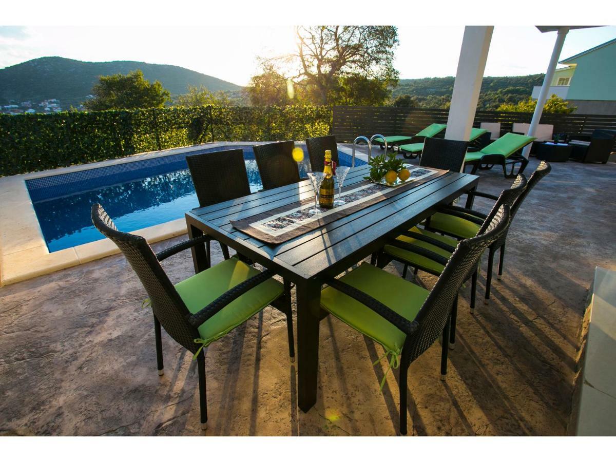 Villa Croatia Sea View With Heated Pool Vinisce Luaran gambar