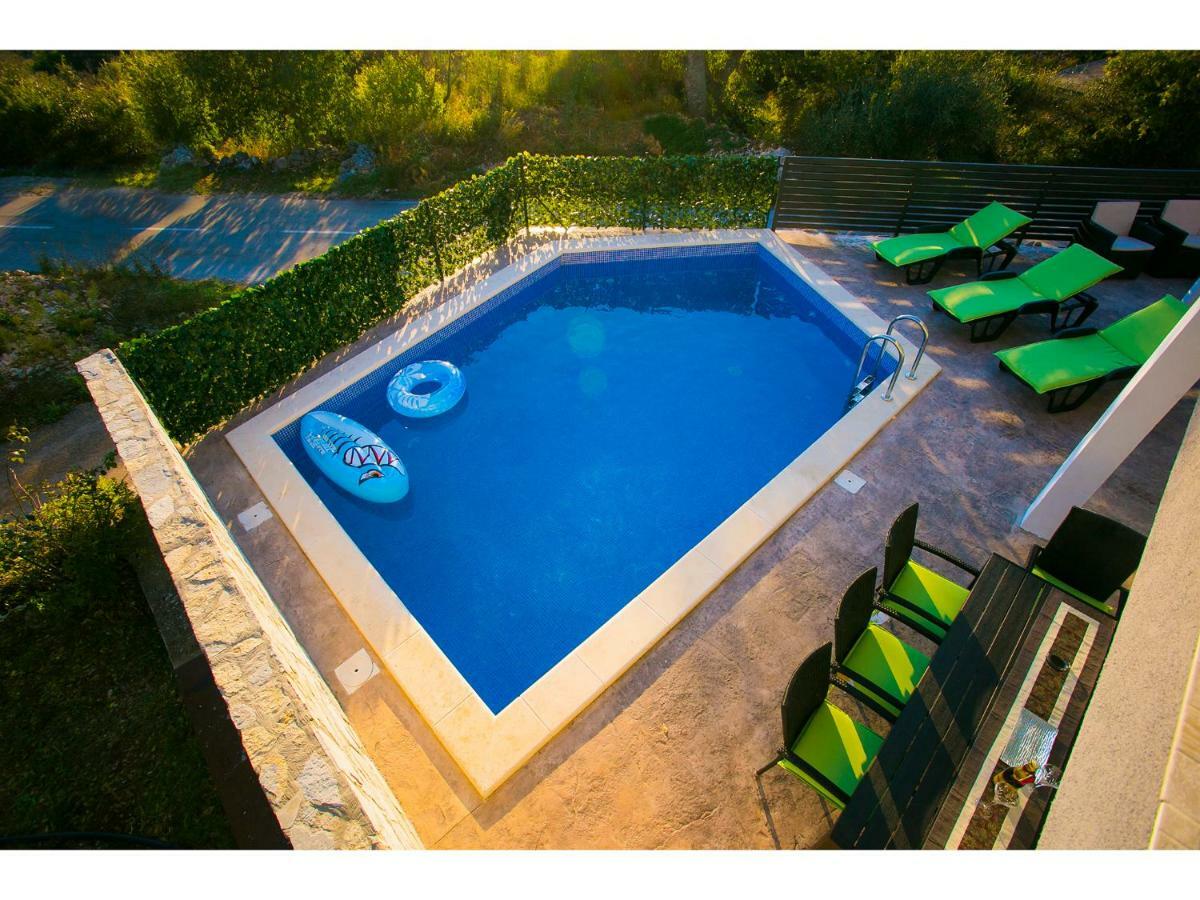 Villa Croatia Sea View With Heated Pool Vinisce Luaran gambar